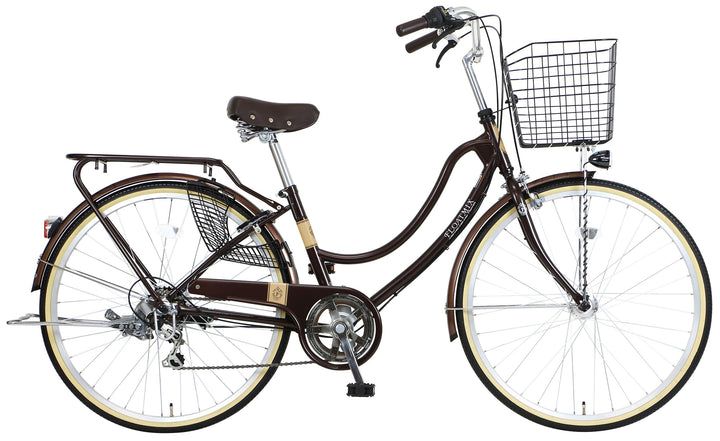 \SALE中/マルキン フロートミックスP 26インチ 外装6段変速  BAA 軽快車 自転車