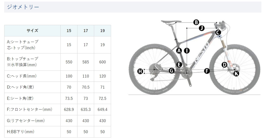 [NESTO PREMIUM]ネスト　マウンテンバイク　TRAIZE PRO 27.5 (トレイズプロ 27.5) フレームセット