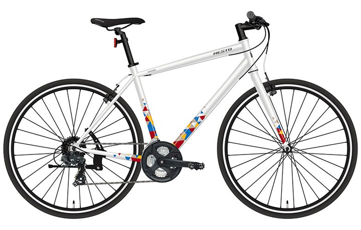 ＼新生活応援セール盗難補償付／[NESTO STANDARD]  2026年 ネスト バカンゼ1 VACANZE1 クロスバイク| 21段変速|700C|軽い|軽量|アルミ|スタンド|通勤|通学|自転車|スポーツ