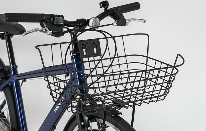 ＼新生活応援セール／［THIRDBIKES］盗難補償付！ フェスクール |クロスバイク |27インチ|カゴ付|買い物|街乗り|自転車