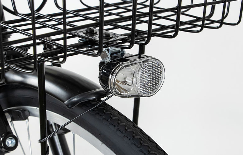 ＼アウトレット／［THIRDBIKES］ スーパーソニックタウン サードバイクス ［27インチ｜外装6段変速｜LEDオートライト｜Vブレーキ｜カギ付き｜BAA認証｜150cmから｜クロスバイク］